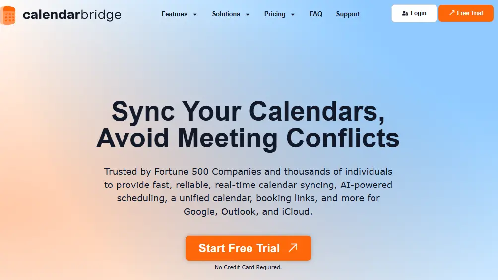 CalendarBridge โ real-time calendar synchronization with AI scheduling assistant